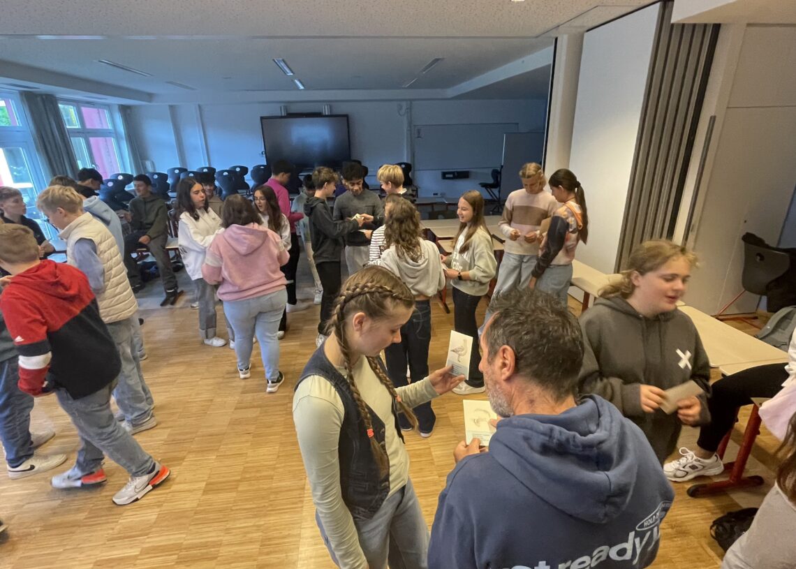 Actividad sobre ecología en el Mar de Wadden