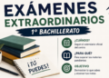 Exámenes Extraordinarios 1º BACH