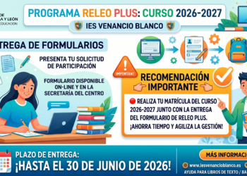 Solicitud de libros de RELEO, hasta el 30 de junio