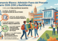 Admisión excepcional ESO y Bachillerato. ¡No te quedes sin tu plaza!