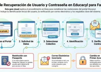 ¿Necesitas recuperar tu contraseña o credenciales de educacyl? Sigue estos pasos